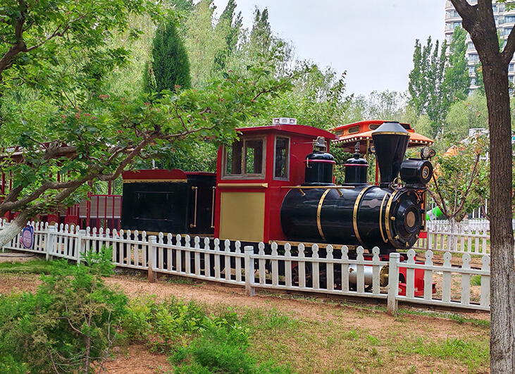 Black Retro Train