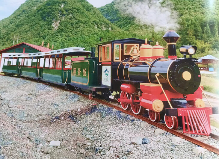 Black Retro Train