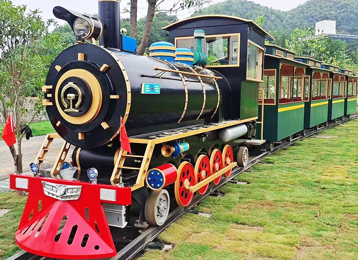 Black Retro Train